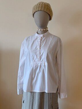 French Chemise Tuxedo-Style Dress Shirt_small
